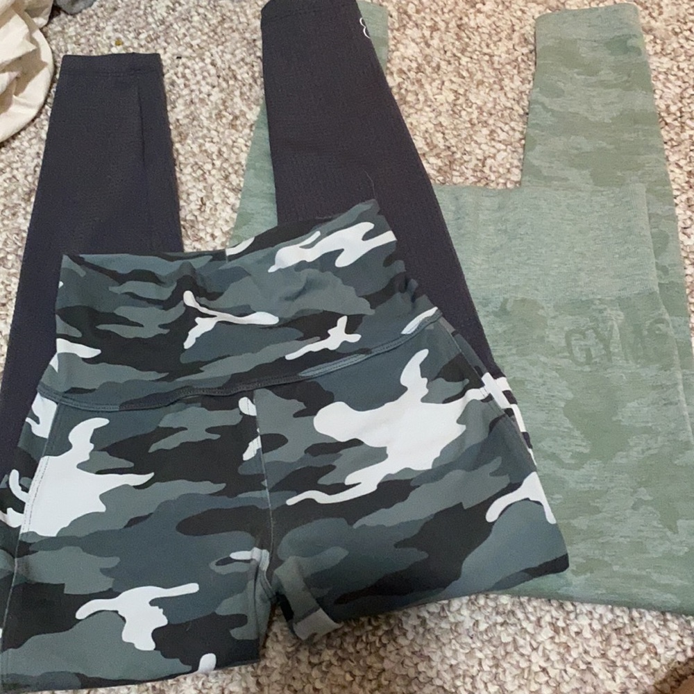 Bombshell sports and gymshark leggings bundle